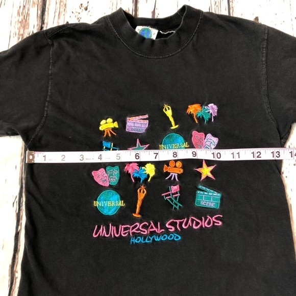 Vintage 90s Universal Studios Hollywood KIDS Shirt - Picture 8 of 14